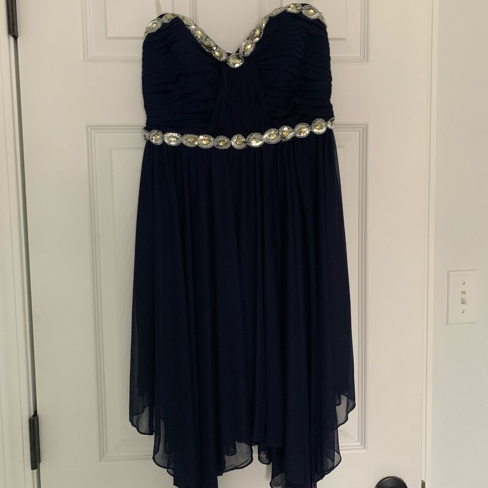 Dillard’s mid-length formal dress